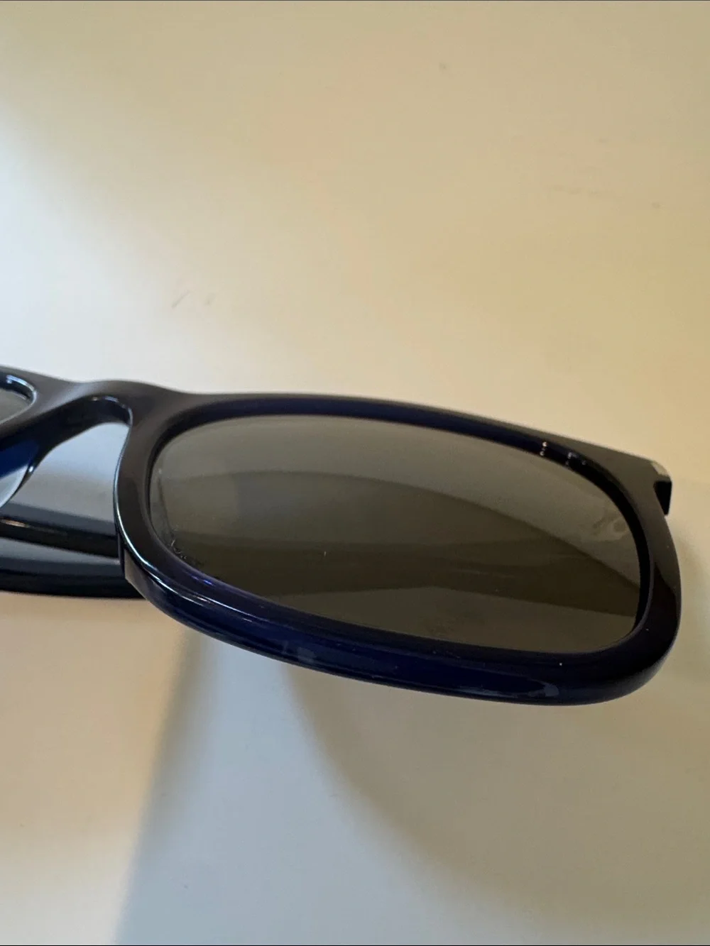 Saint Laurent Blue Square Sunglasses